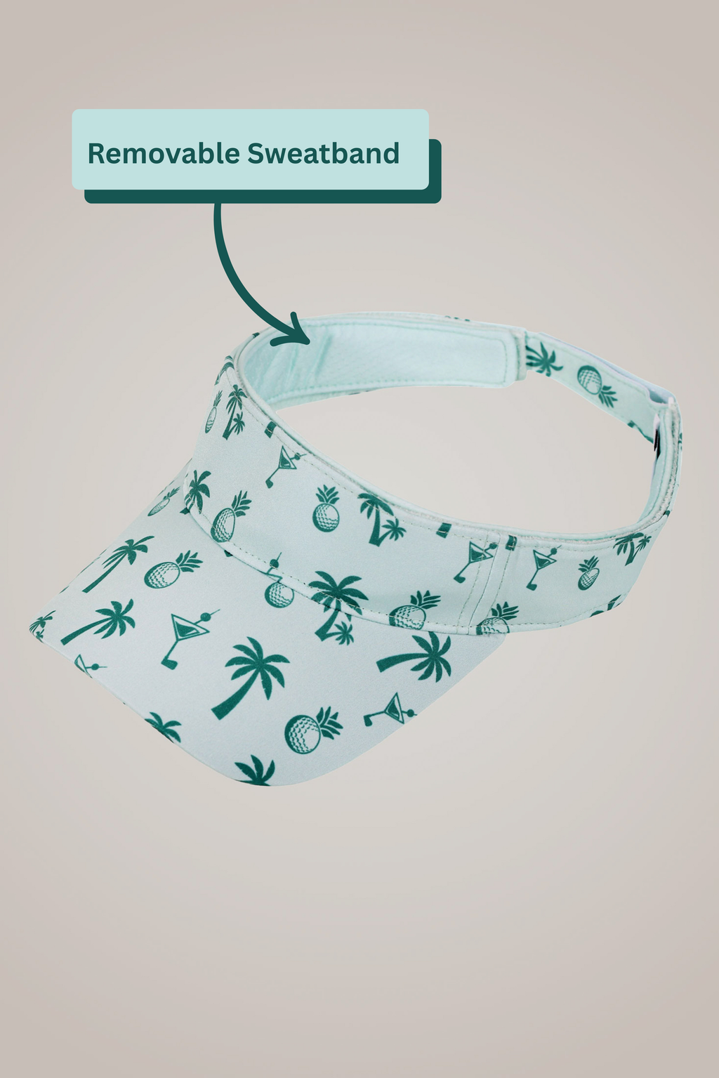 Palm Trees Sport Visor
