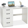 XIUWO Desk With Four Drawers Modern Writing Station