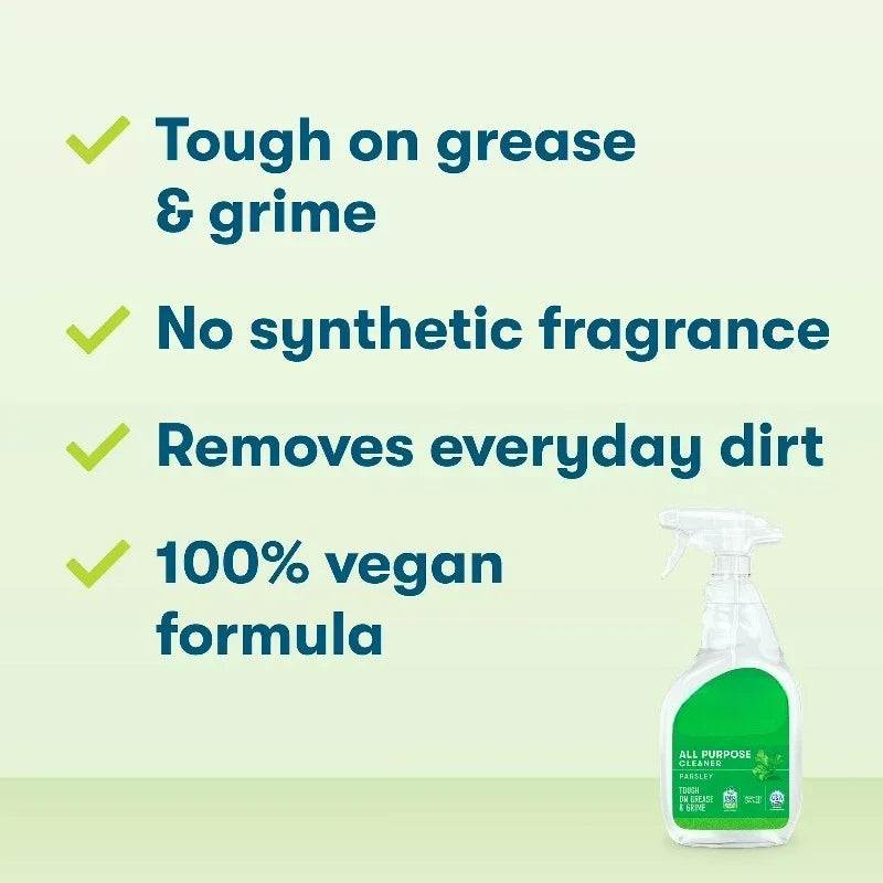 Hypoallergenic Parsley All-Purpose Spray Cleaner Antibacterial
