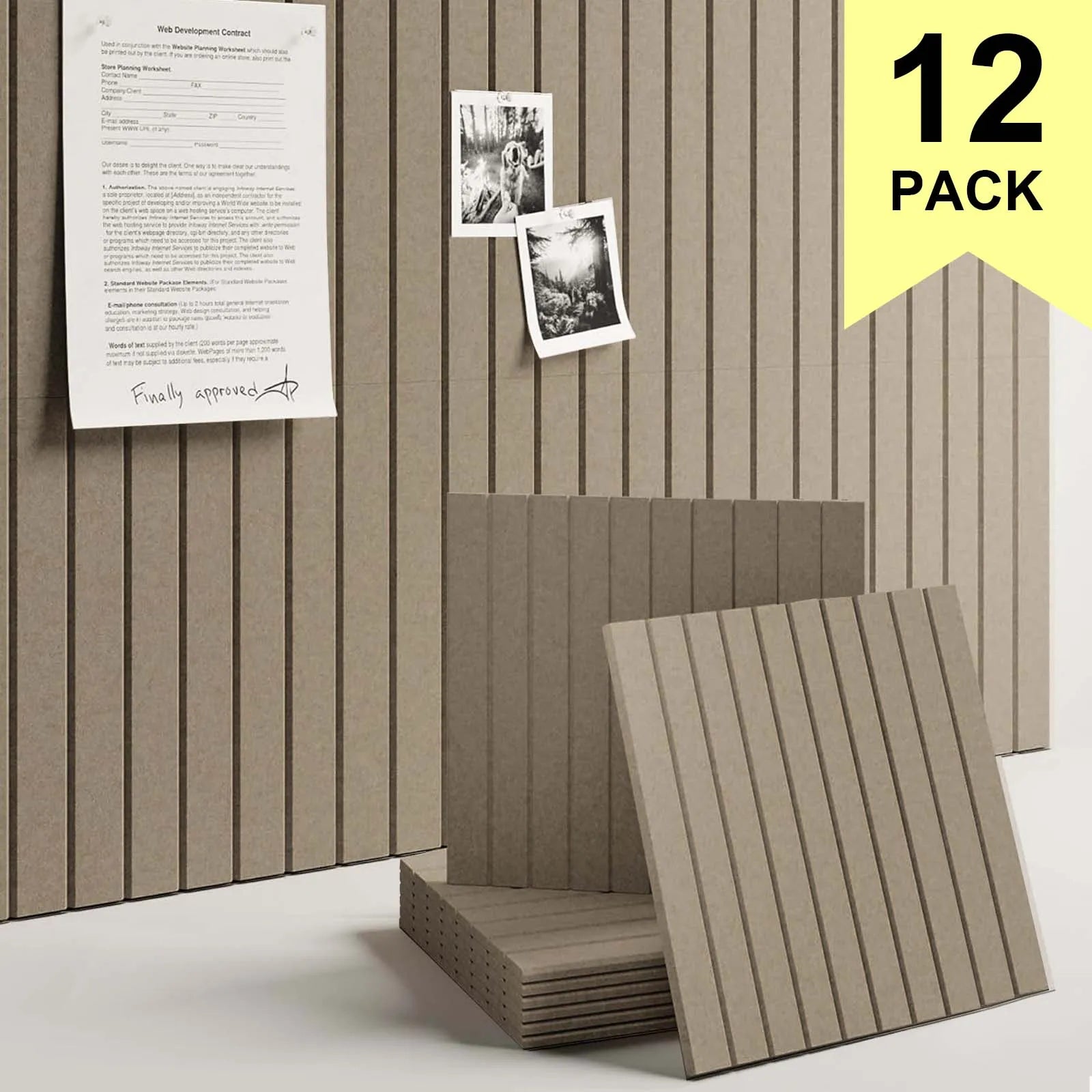 Cork Bulletin Boards 6 To 12 Pack Home Office Decor