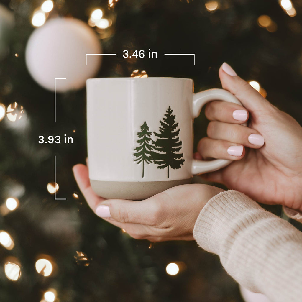 Gingerbread 14 oz Stoneware Coffee Mug