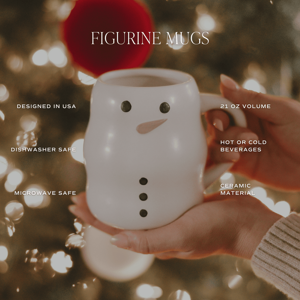 Snowman 21 oz Figural Coffee Mug