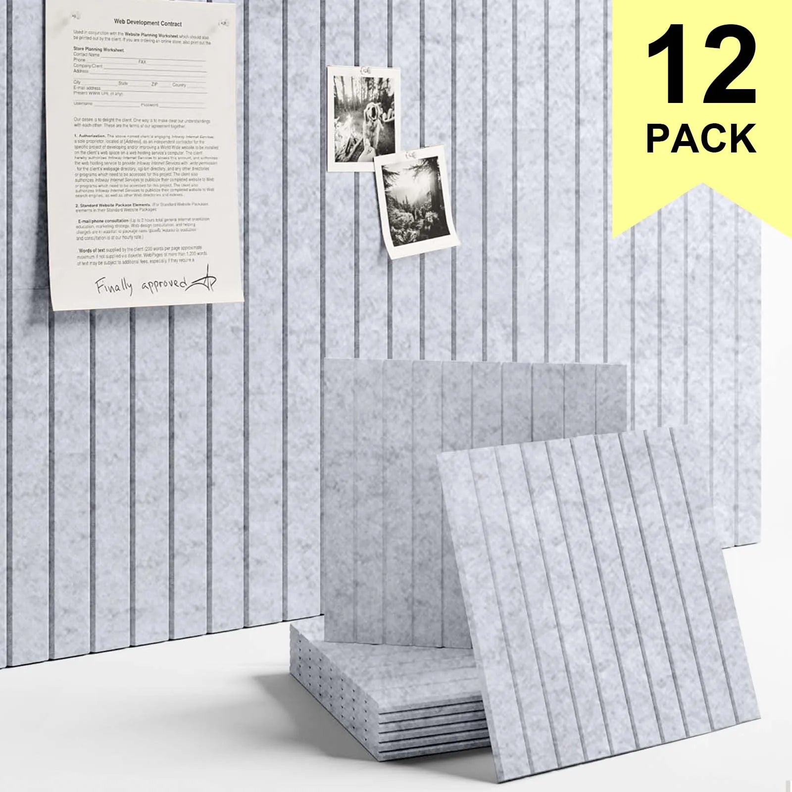 Cork Bulletin Boards 6 To 12 Pack Home Office Decor