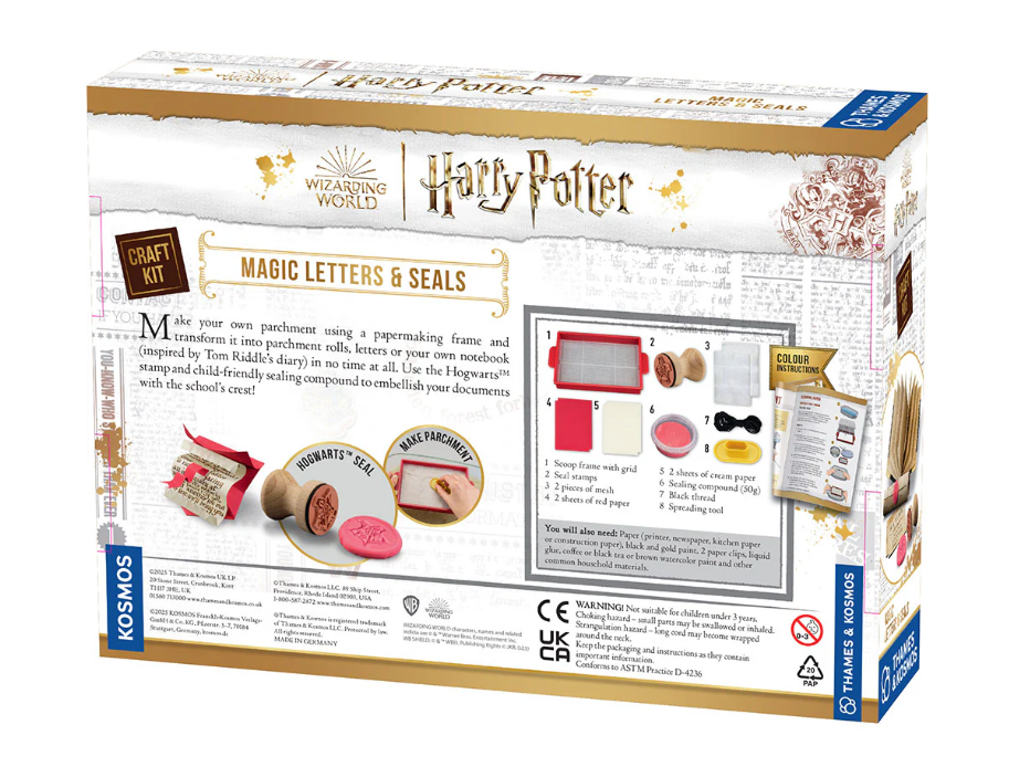 Harry Potter: Magic Letters & Seals Craft Kit
