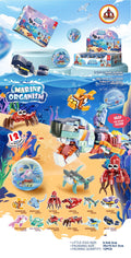 Sea Creatures Block Set – 2.5" Capsules (12-Pack)