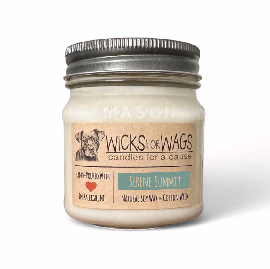 Serene Summit | 8oz Mason Jar