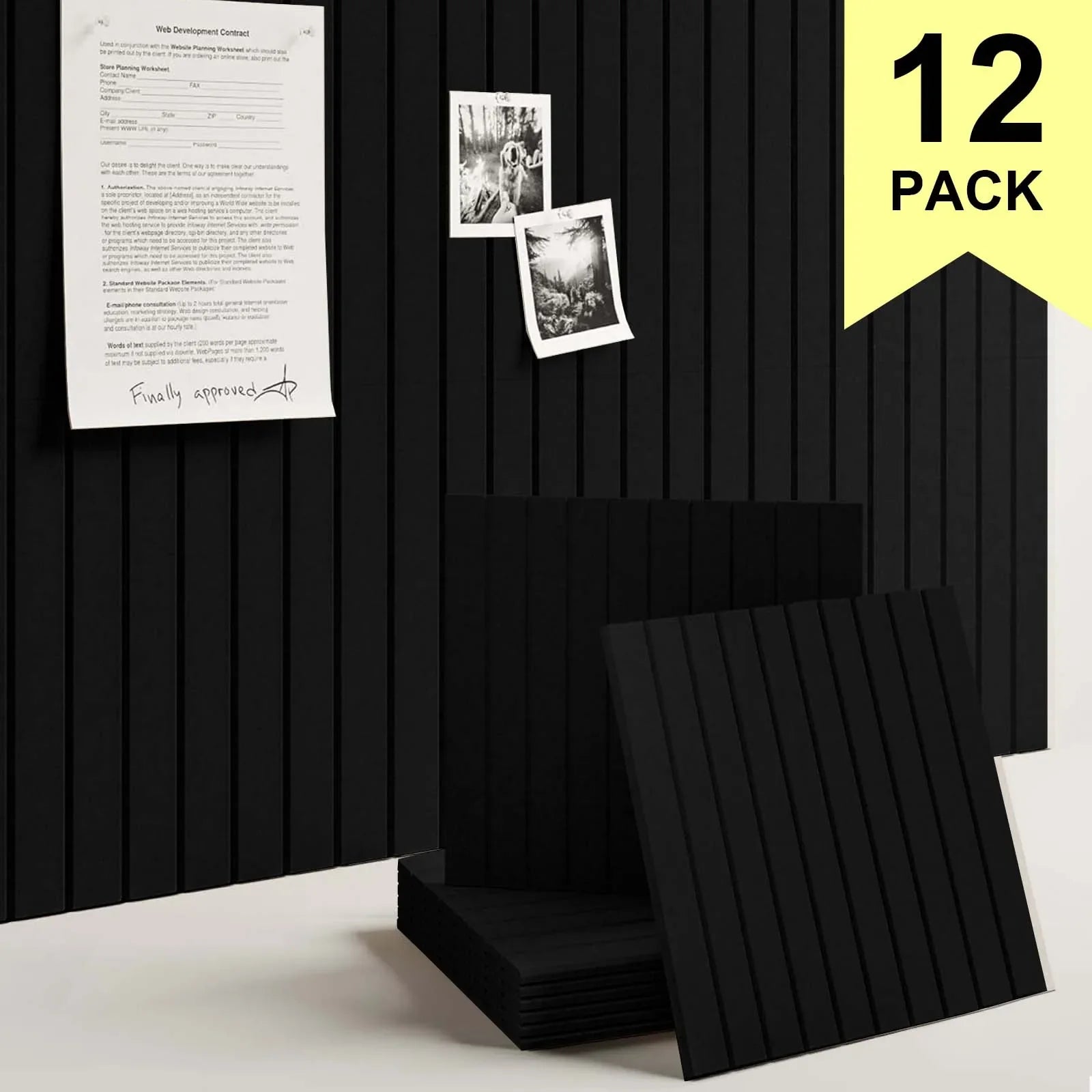 Cork Bulletin Boards 6 To 12 Pack Home Office Decor