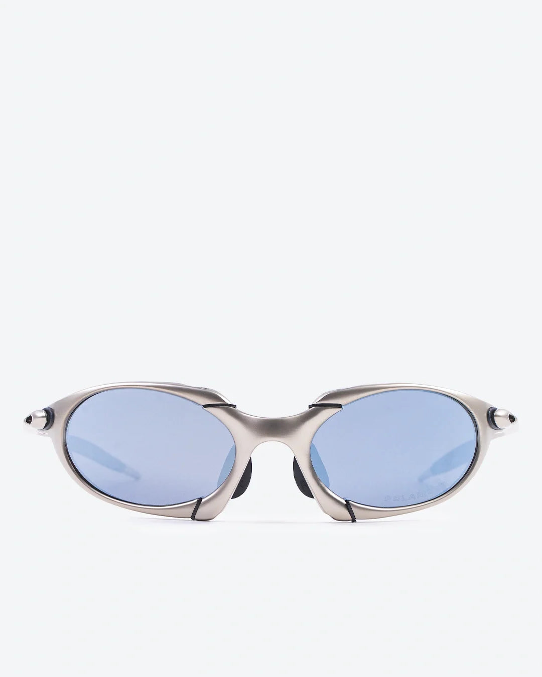 TITAN - Ruby Polarized Lenses, Satin Chrome Frame