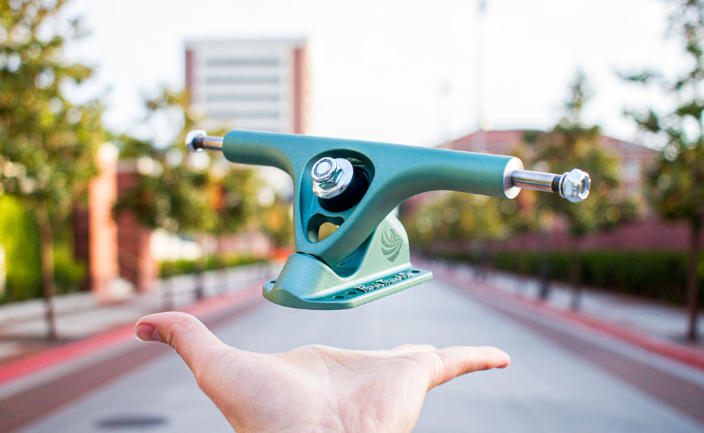 V3 180mm 50º Longboard Trucks Sage Green