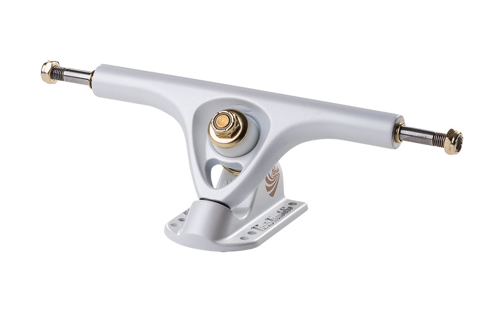 V3 180mm 50º Longboard Trucks Pearl White