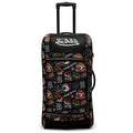 Jax Black 28" Checked Rolling Duffel