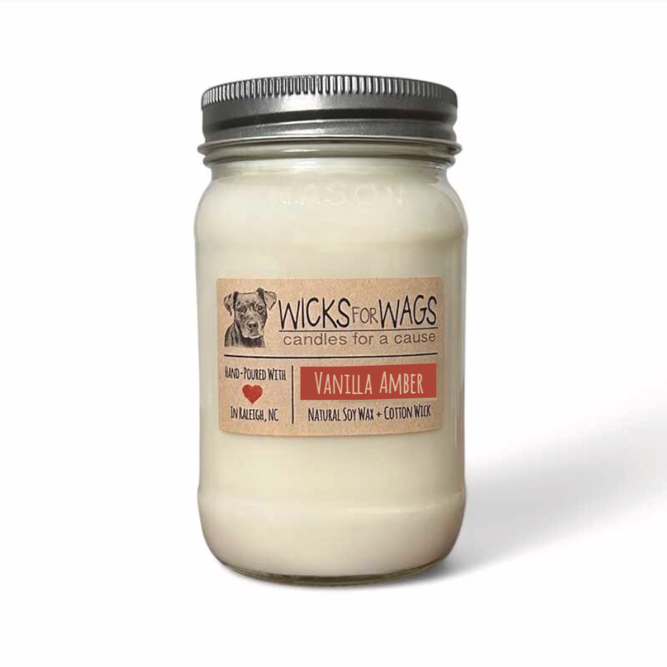 Vanilla Amber | Large Mason Jar