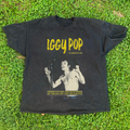 Vintage Iggy Pop Tour Black T-Shirt