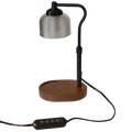 Candle Warmer Lamp with Wood Base