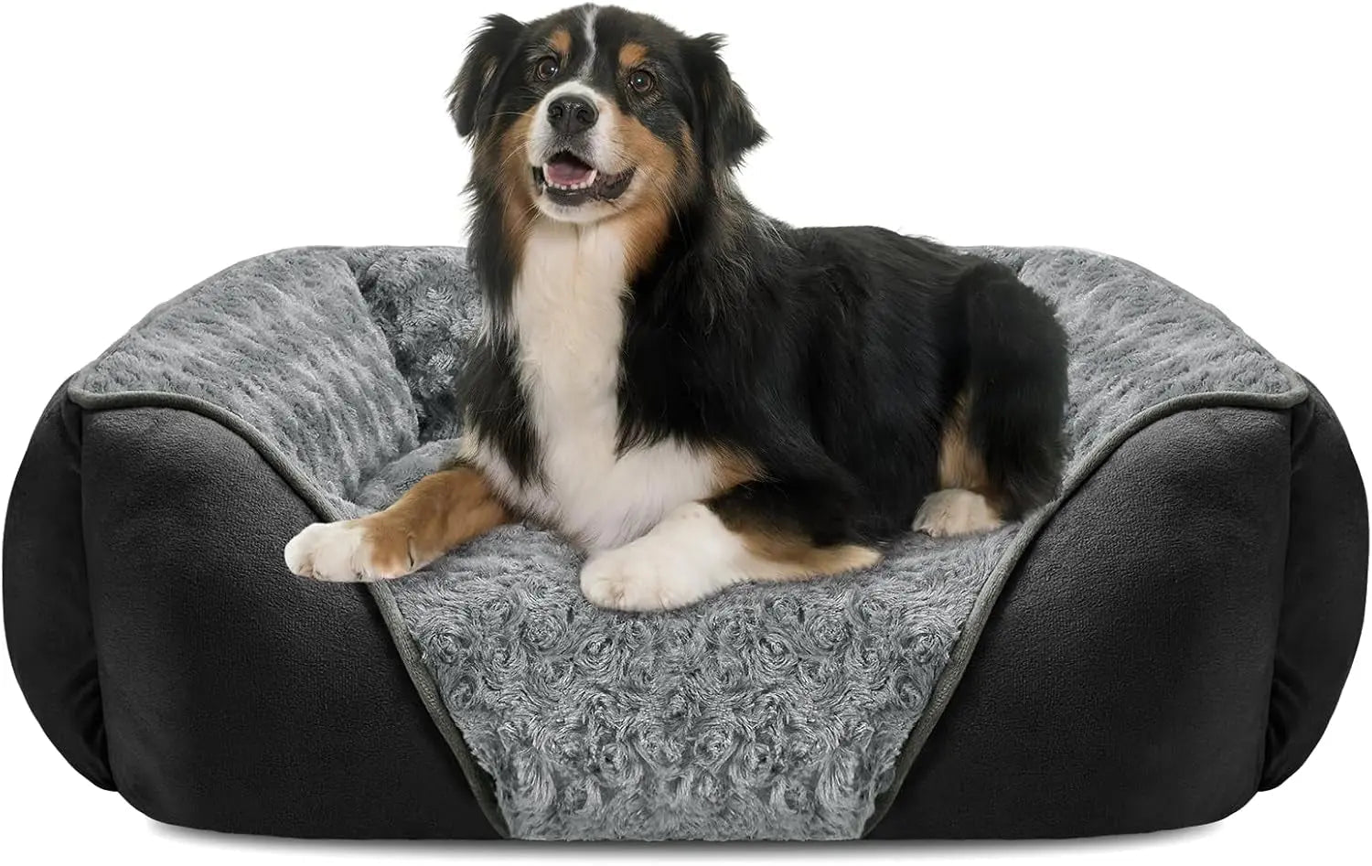 Washable Orthopedic Dog Bed – Soft Calming Pet Sofa for Small to Large Dogs