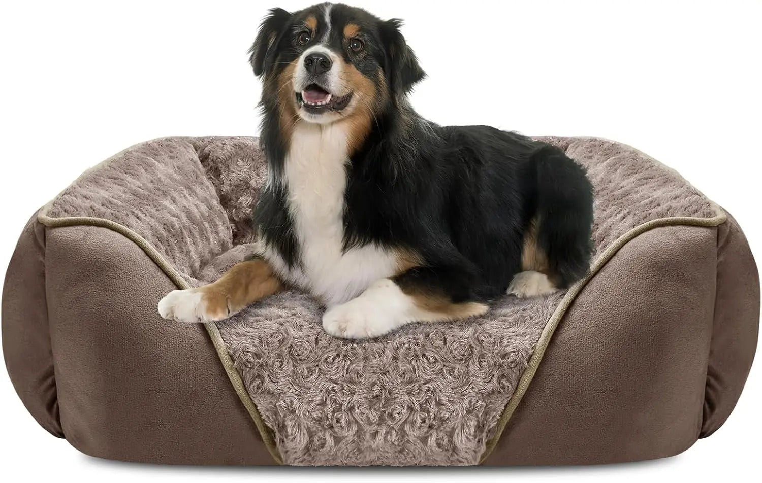 Washable Orthopedic Dog Bed – Soft Calming Pet Sofa for Small to Large Dogs