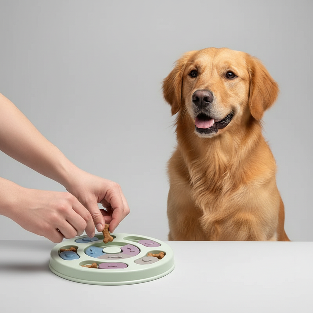 Interactive Puzzle Slow Feeder Toy