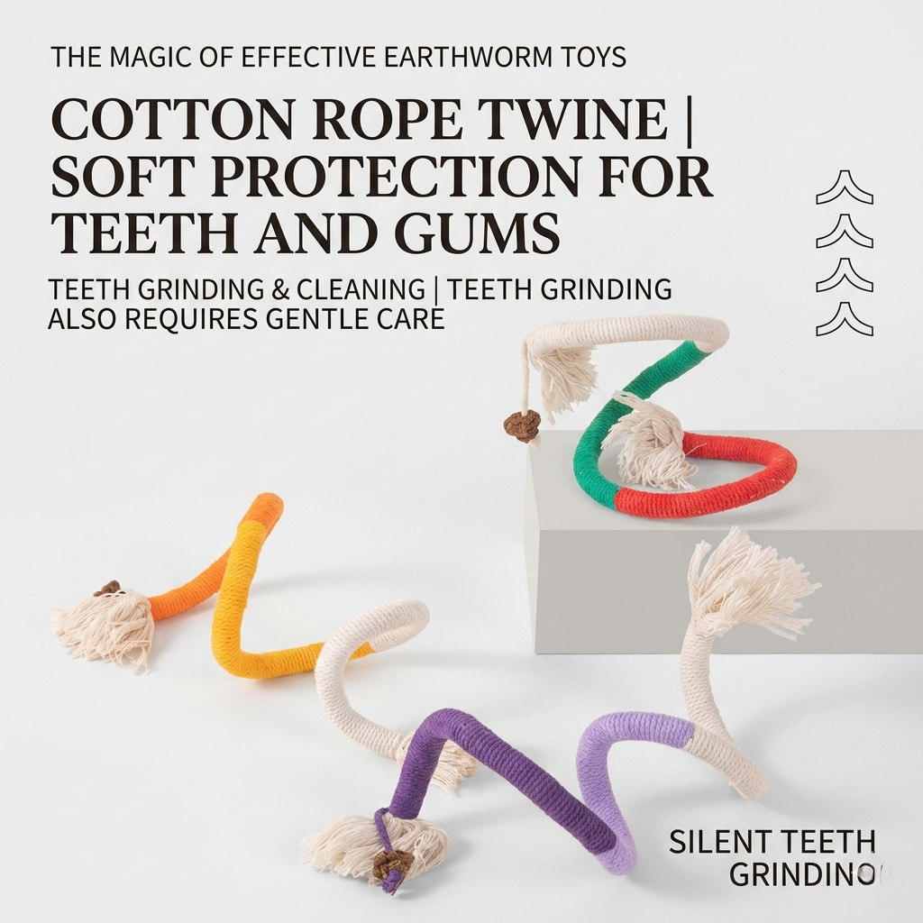 Bead Braided Rope Cat Toy