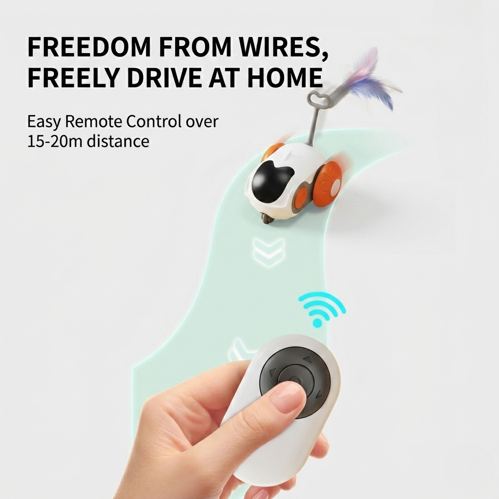 Remote Control Chase Cat Toy