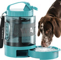 77oz Dog Travel Water Bottle with Bowl Leak Proof Hiking Camping Bottle