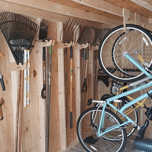 Bike Hanging Hooks - Ceiling Mounted