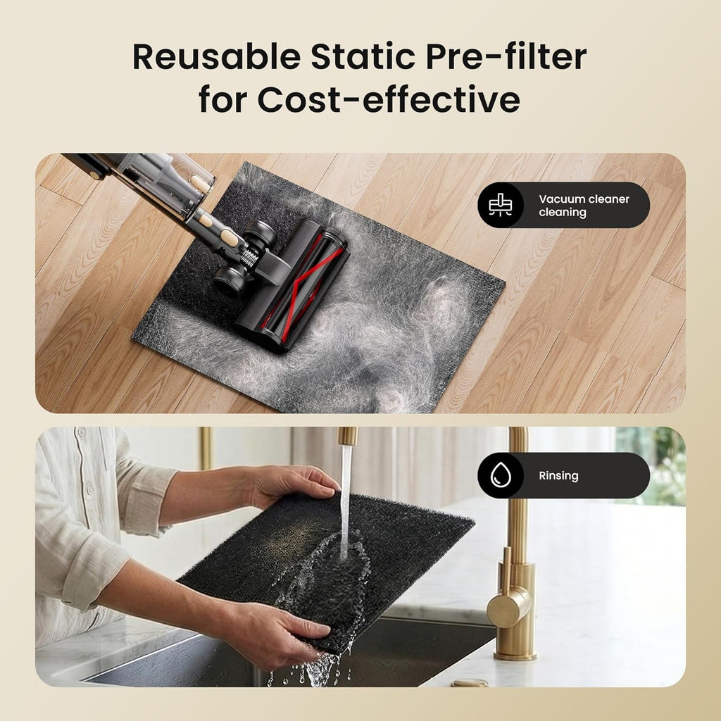 Pet Air Purifier with HEPA Filter Odor Control for Dogs & Cats
