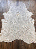 Genuine Brazilian Cowhide Rug — 7 ft × 5 ft (Photo-Exact Hide, Free Shipping)