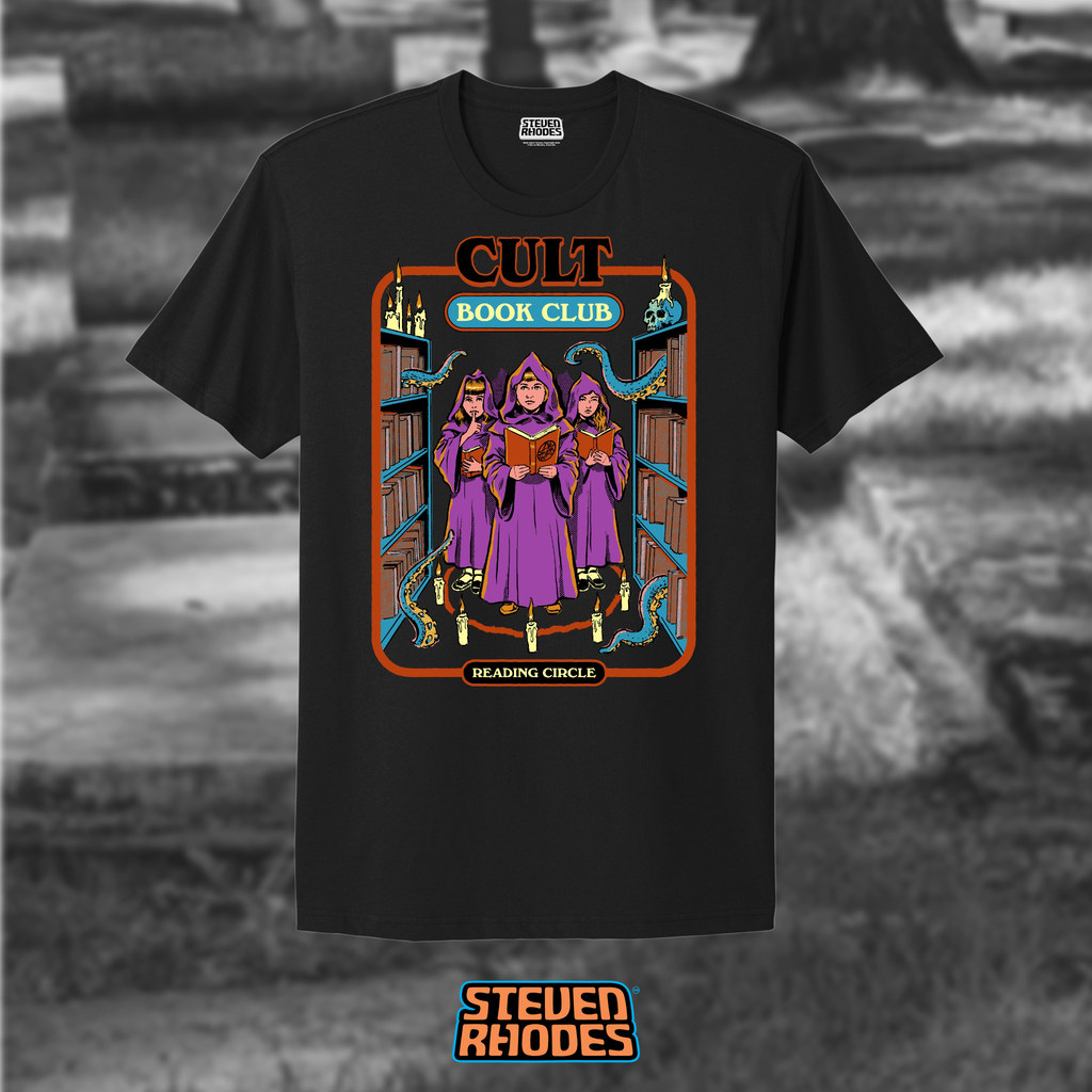 Cult Book Club Black T-shirt