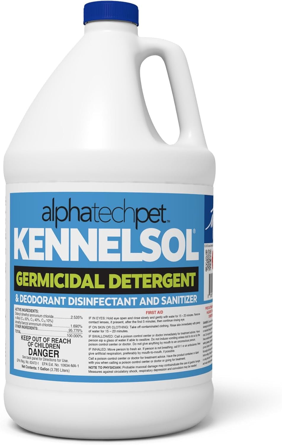 KennelSol Dog Crate Cleaner & Disinfectant | EPA-Registered Parvo Cleaner 16 oz