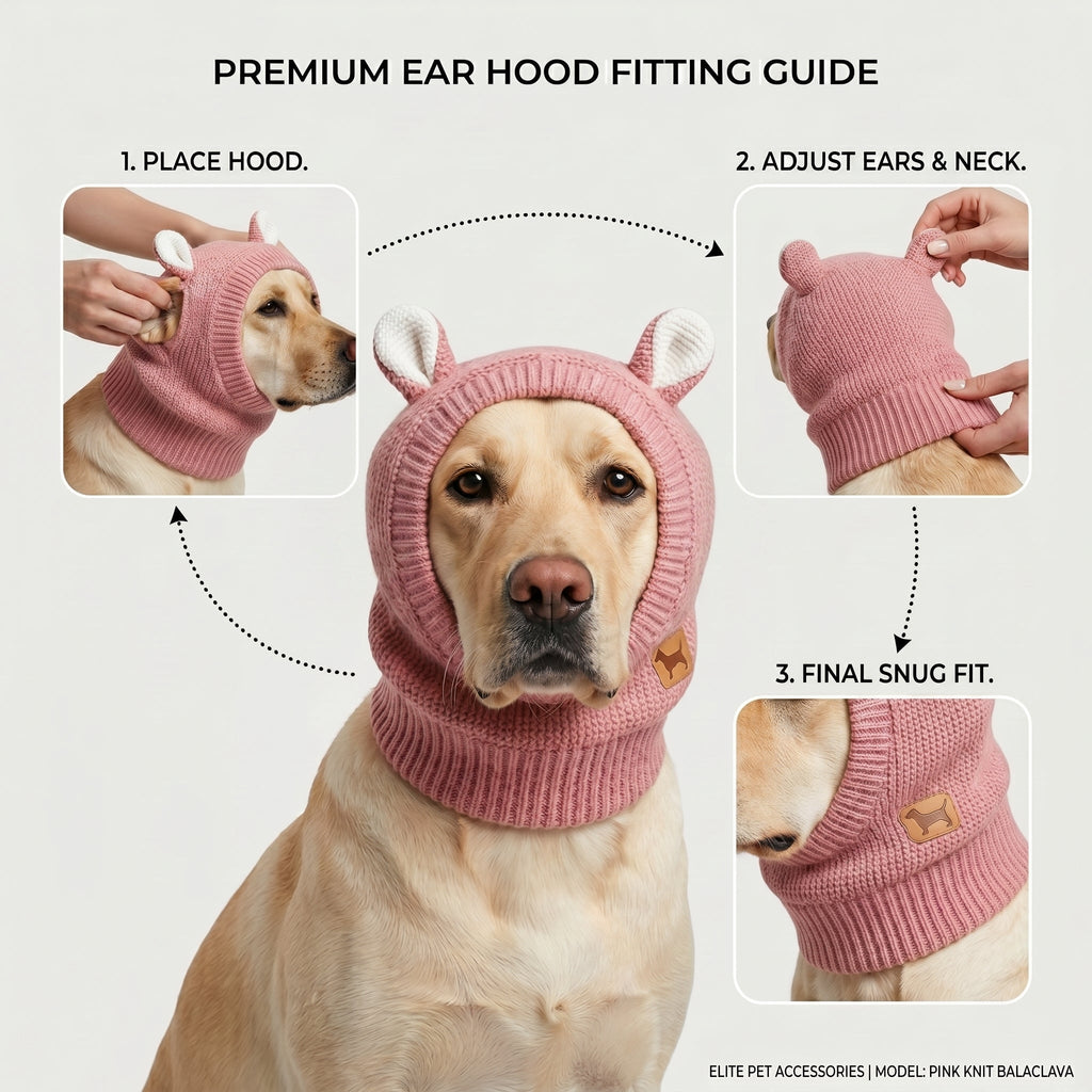 Rabbit Ear Dog Hat