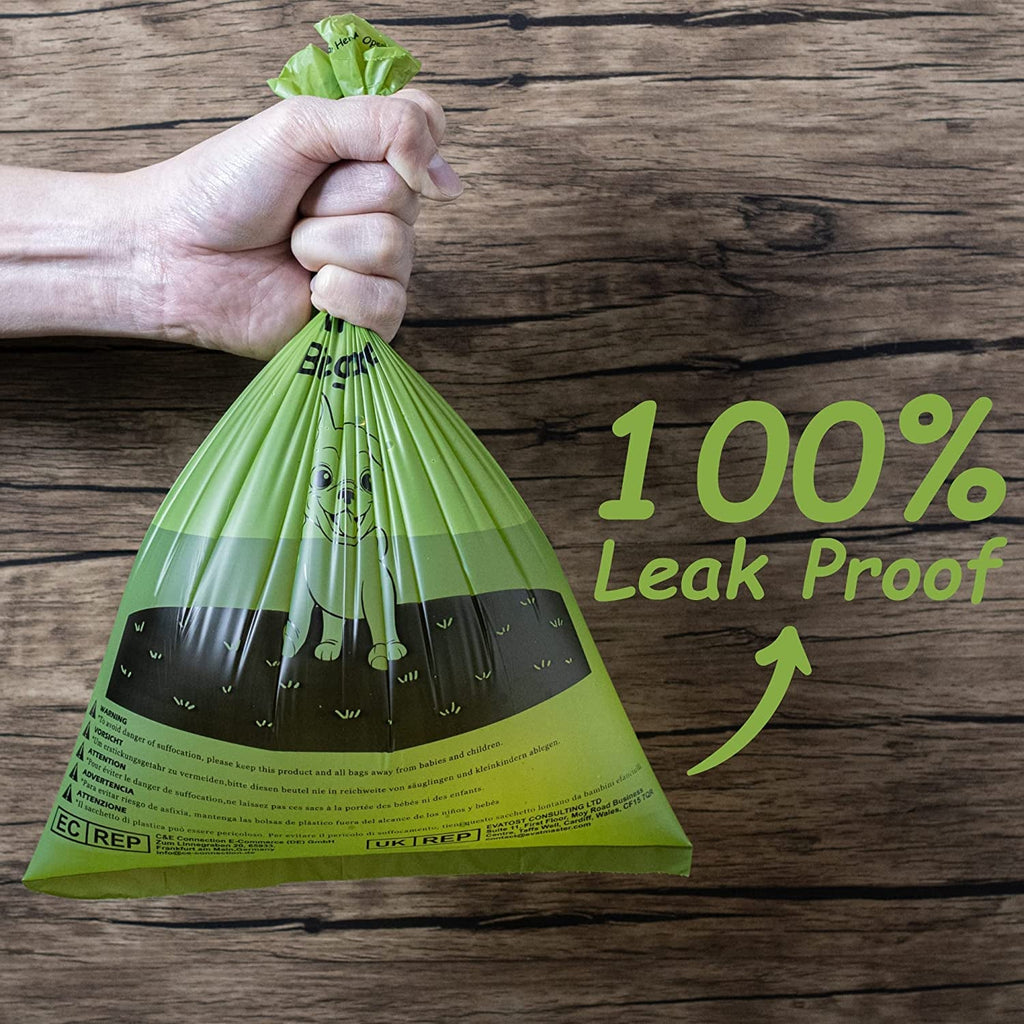 540 Count Dog Poop Bags Extra Thick Leak Proof Waste Bags Refill Rolls