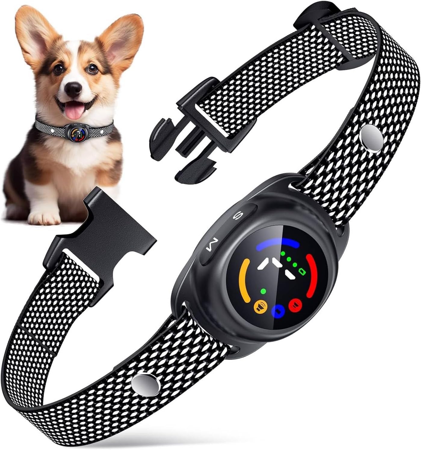 Dog Bark Collar No Shock Beep Vibration Waterproof Small Medium Dogs