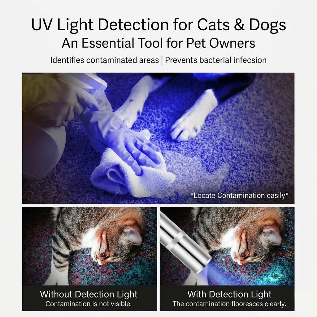 3-in-1 Laser Pet Toy & UV Flashlight Pen