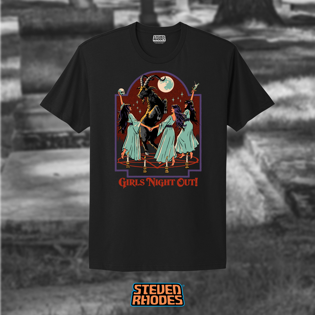 Girls Night Out! Black T-shirt
