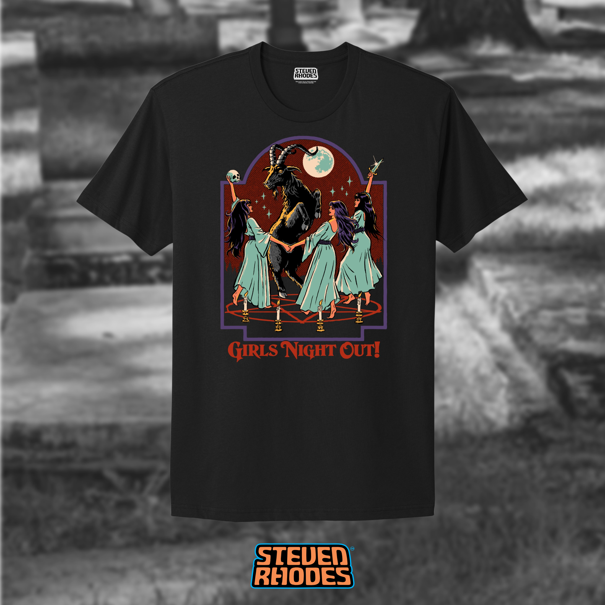 Girls Night Out! Black T-shirt