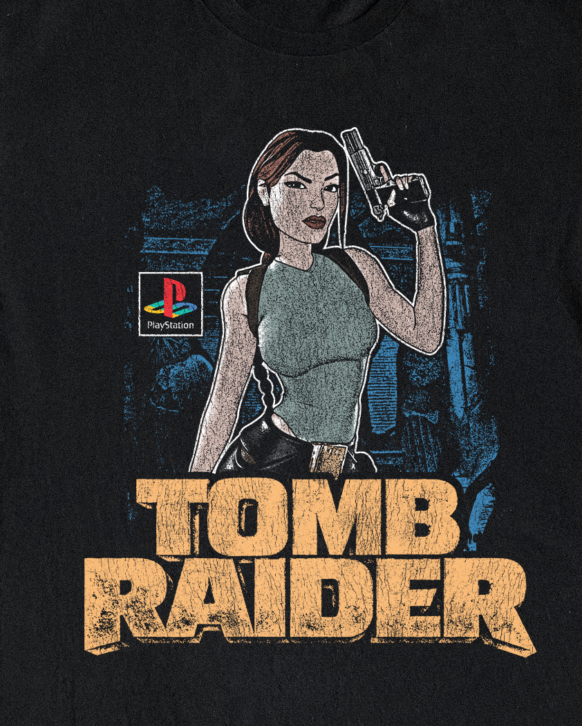 Tomb Raider Black Tee