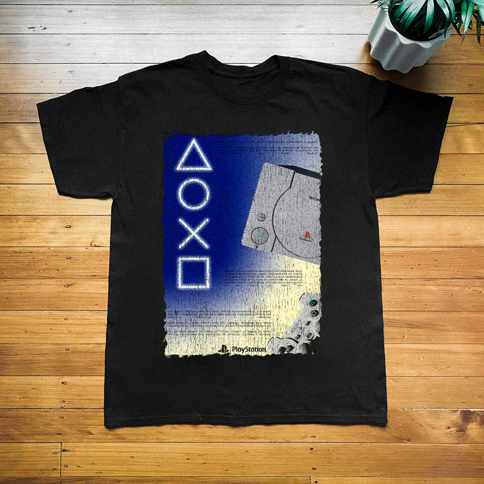 PlayStation Promo Washed Black Tee