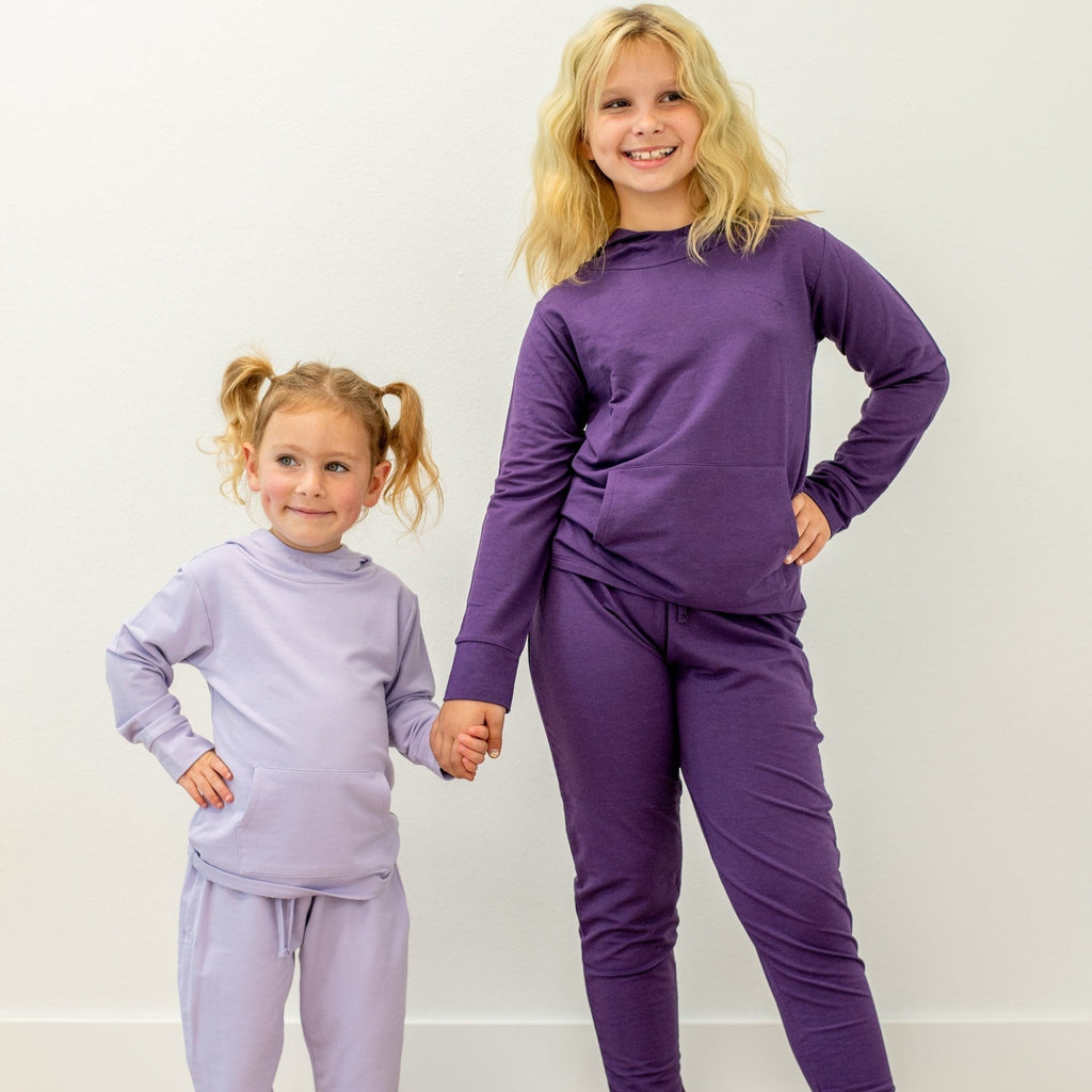 Hooded Jogger Set Orchid Petal