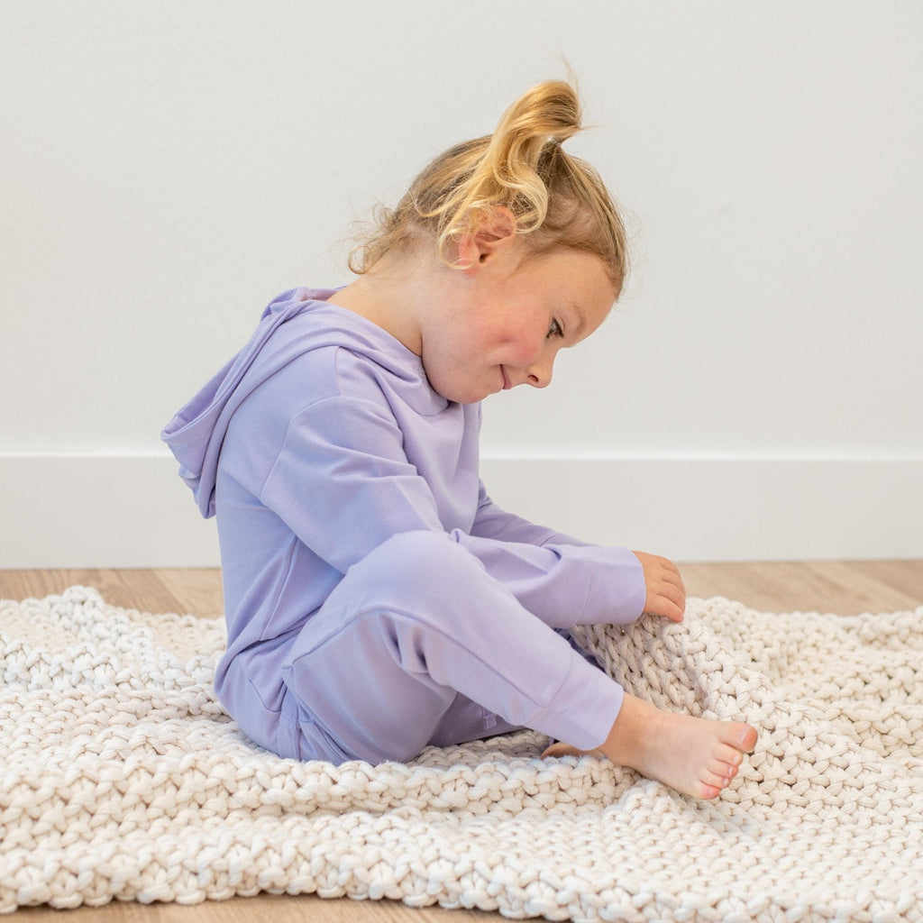 Hooded Jogger Set Orchid Petal