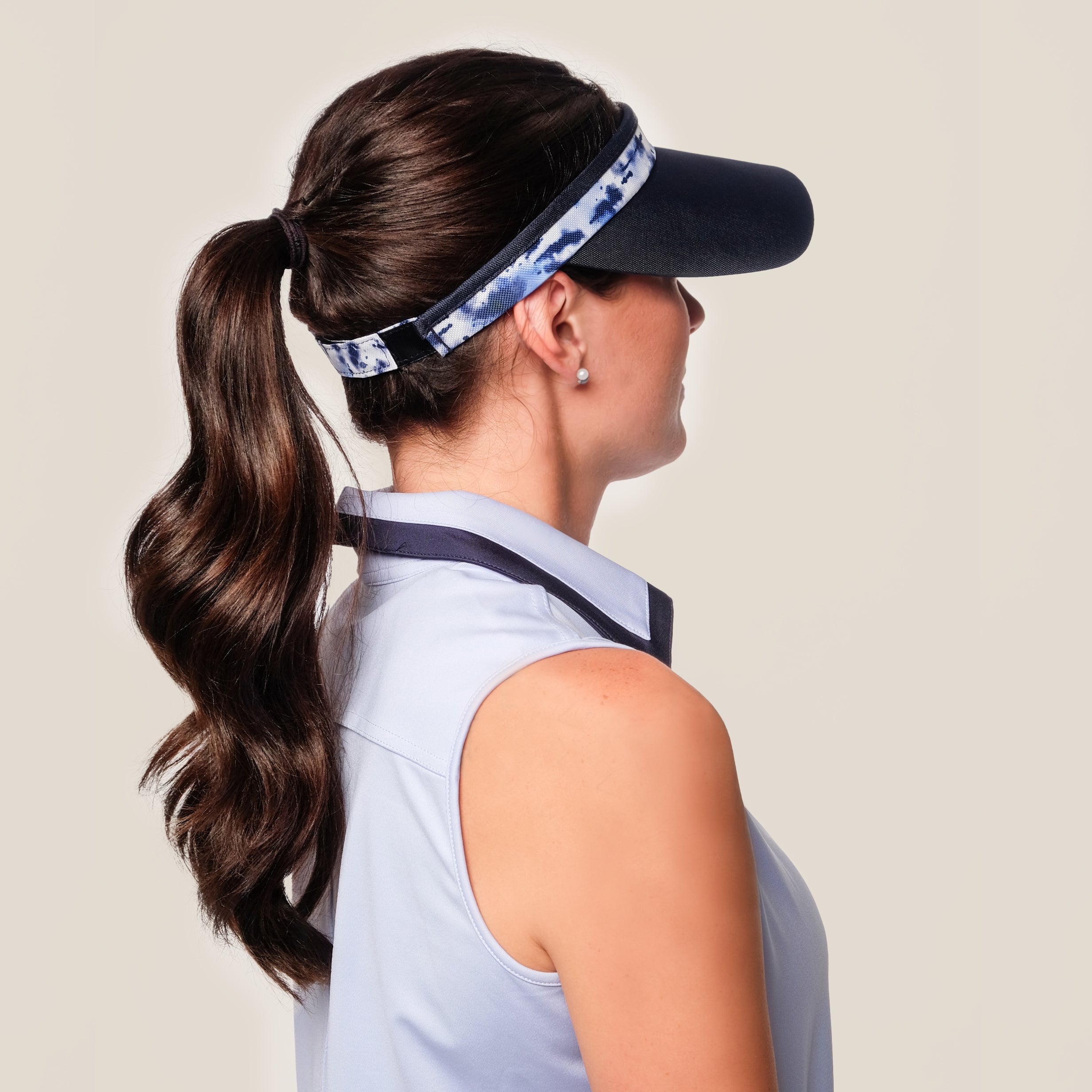 Shibori Visor