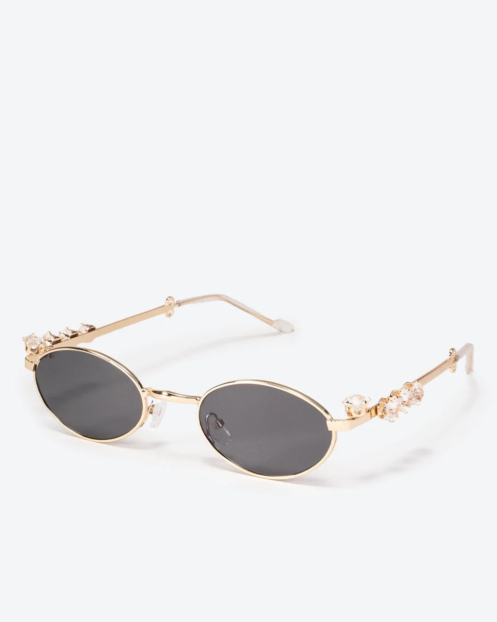 SOLEIL - Clear Lenses, Gold Chrome Frame
