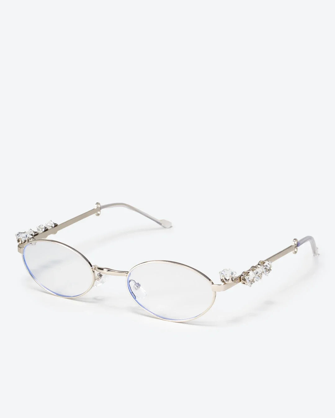 SOLEIL - Clear Lenses, Gold Chrome Frame