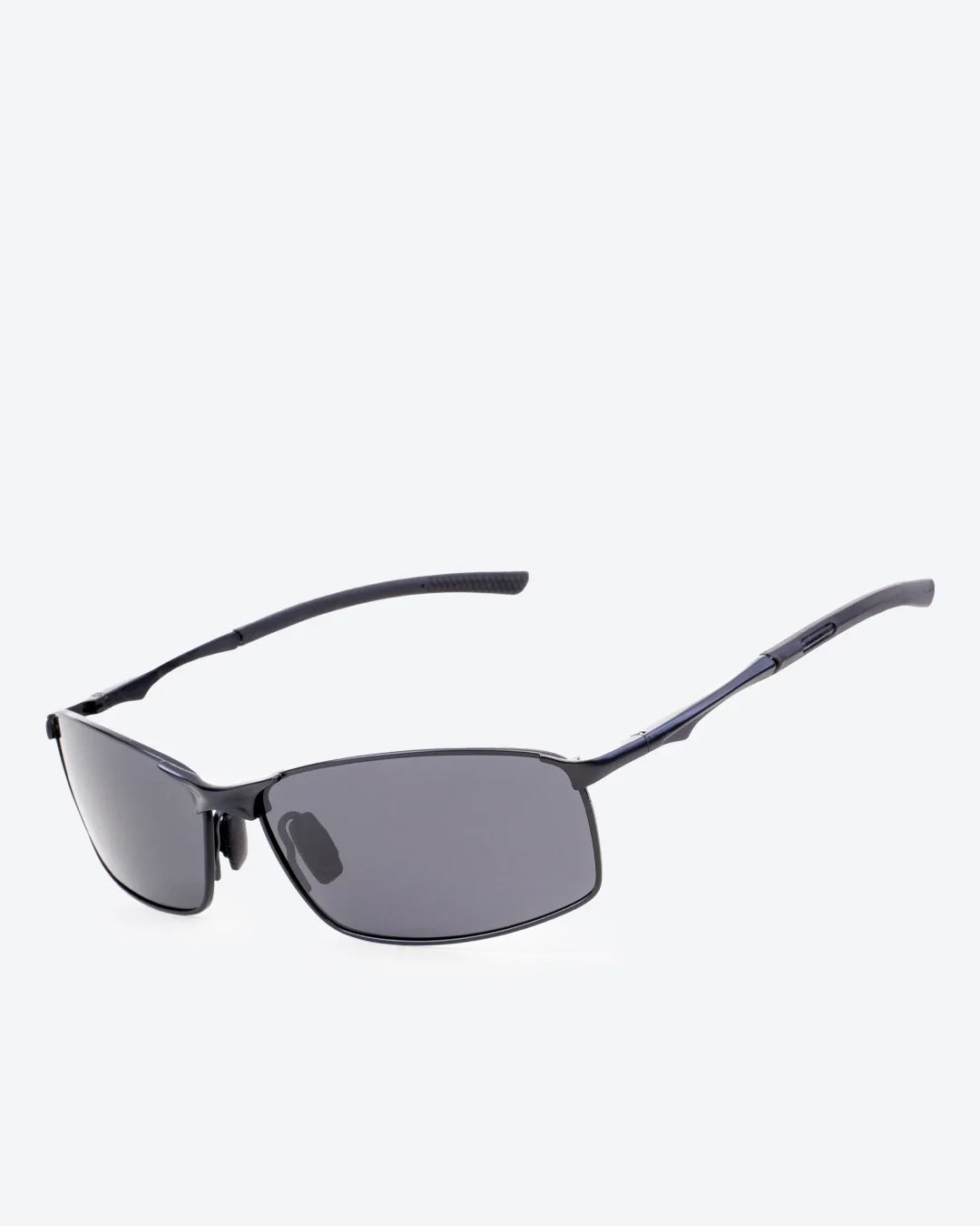 THEO - Black Polarized Lenses, Satin Black Frame