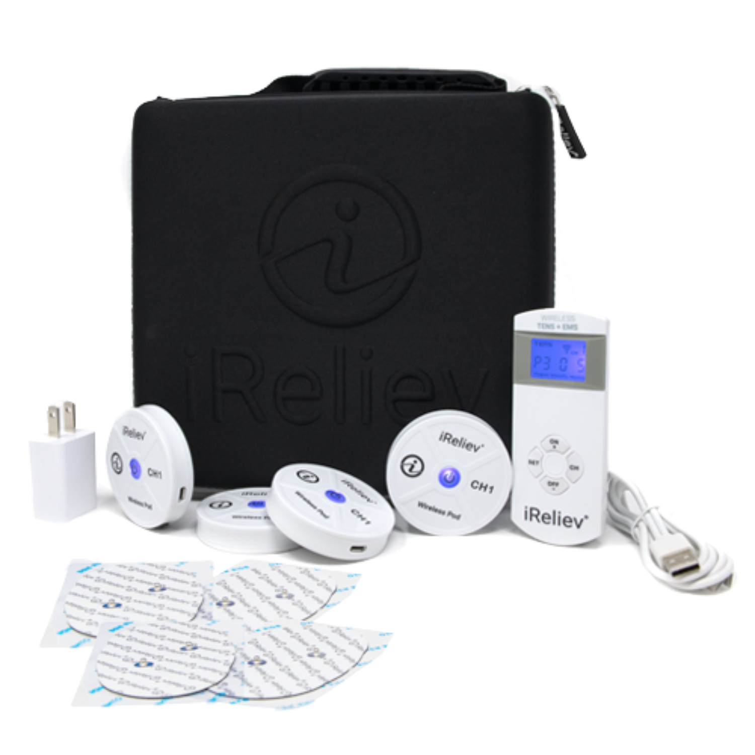 Therapeutic Wearable TENS+EMS System
