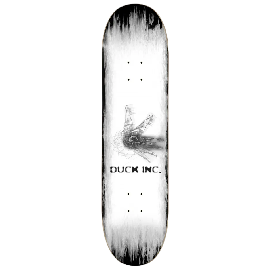 8.25 Duck Skull Skateboard Deck