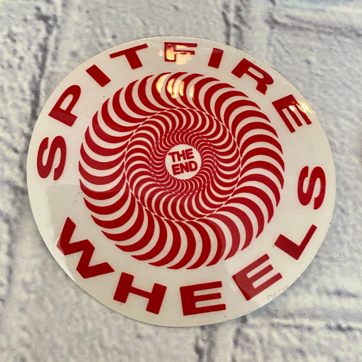 Spitfire The End VINTAGE NOS Stickr 2.5”