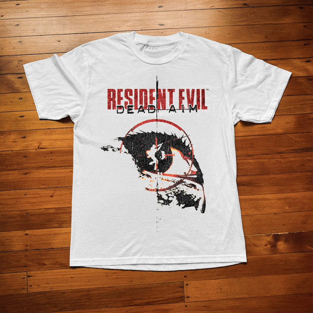 03 Resident Evil Dead Aim White T-Shirt