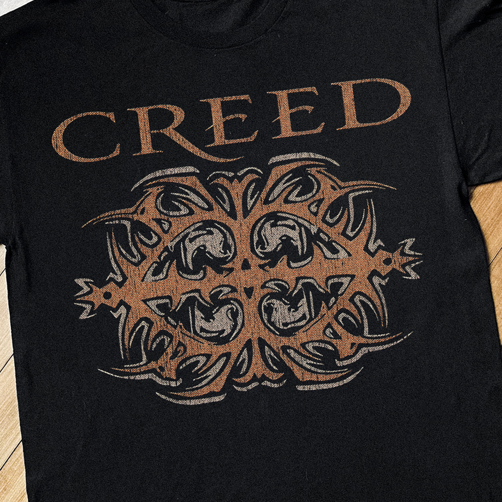 03 Creed Vintage Black T-Shirt