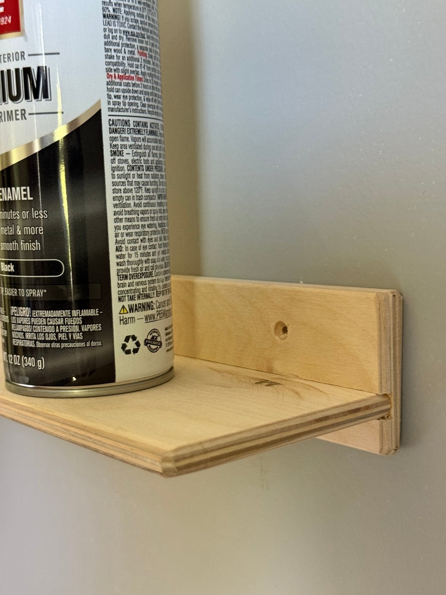 Ledge Shelf - Garage Wall Mounted