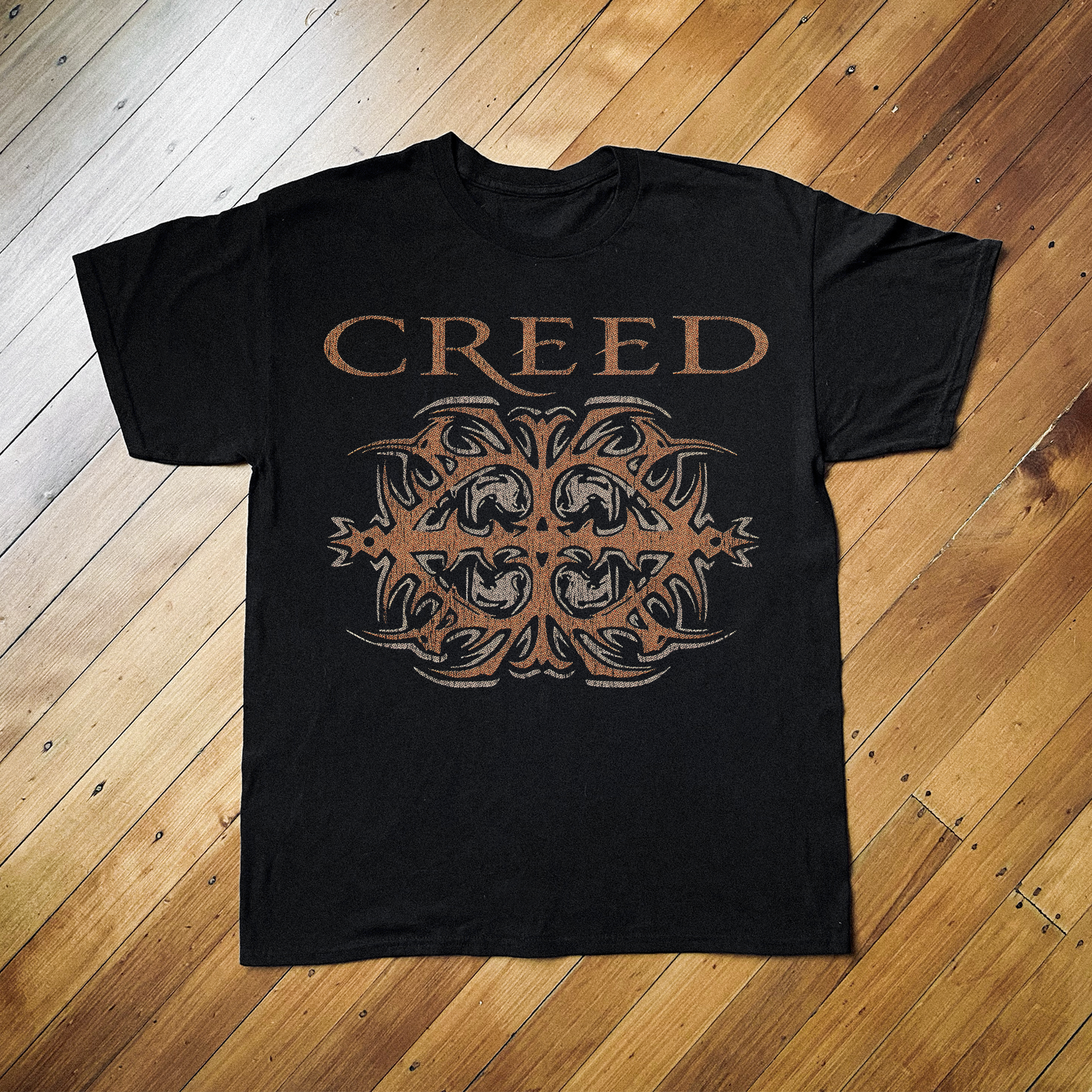 03 Creed Vintage Black T-Shirt